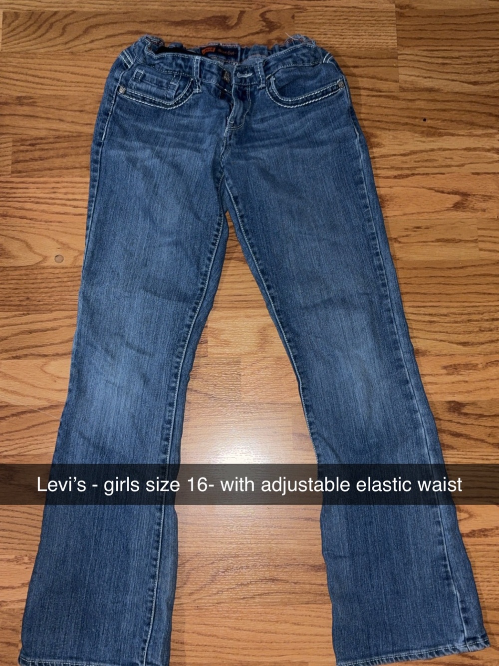 Levi’s girls size 16- adjustable waist